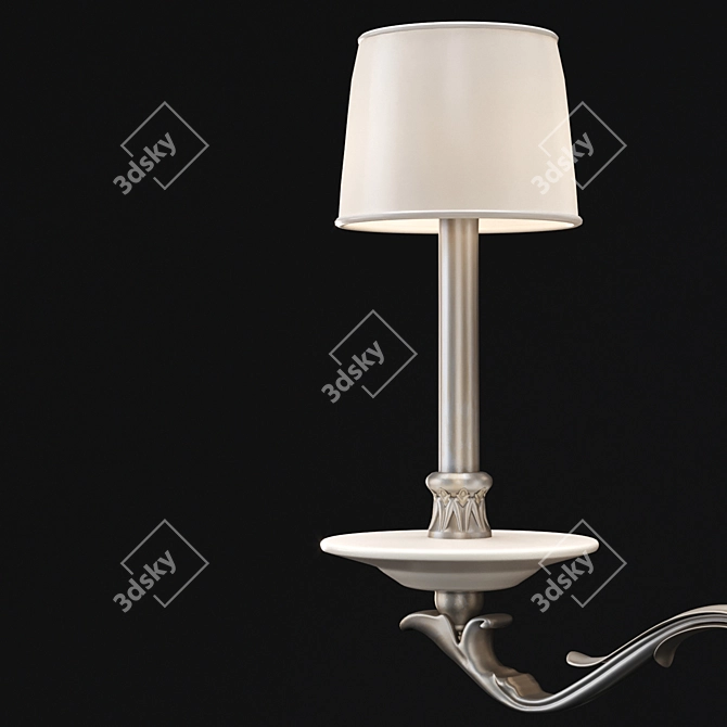 Elegant San Michele Chandelier 3D model image 3