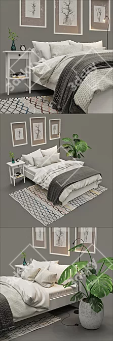 IKEA Home Essentials Set 3D model image 2