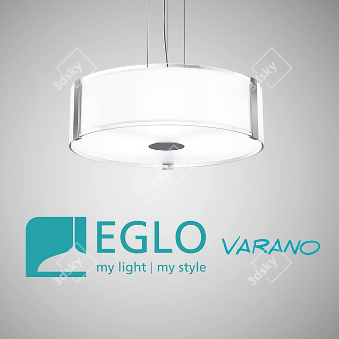 Elegant Pendant Light: EGLO VARANO 3D model image 1