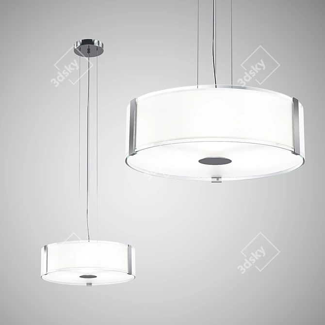 Elegant Pendant Light: EGLO VARANO 3D model image 2