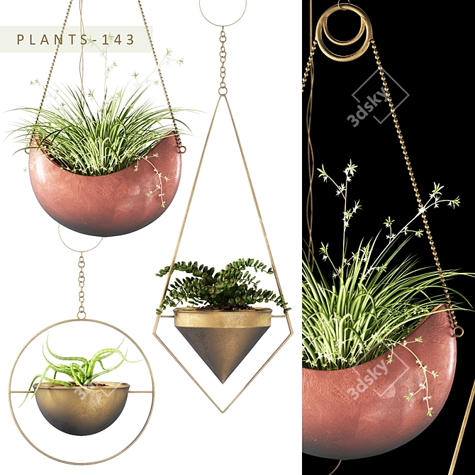 Green Oasis: PLANTS 143 - MAX 2015, 2012 & Fbx 3D model image 1
