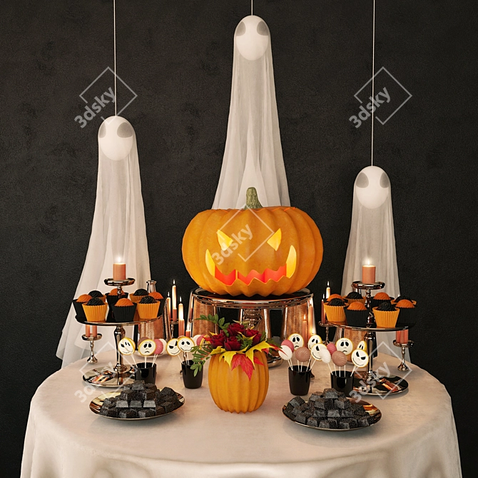 Spooky Treats Candy Bar 3D model image 1