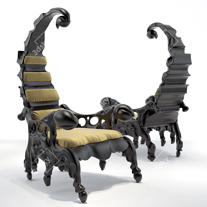 3D Max Scorpion Chair 3D model image 1
