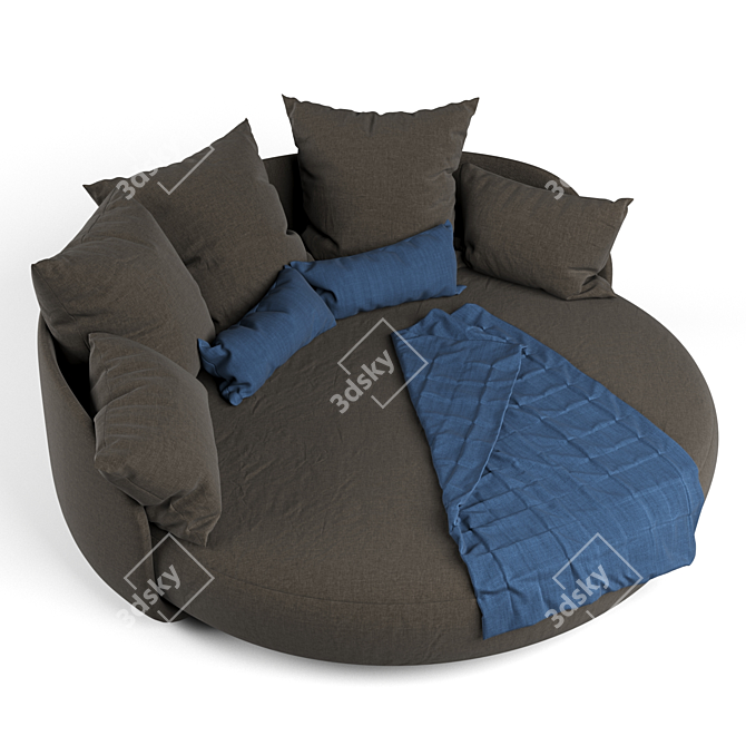 Tiamat Sofa: Sleek and Stylish Design 3D model image 2