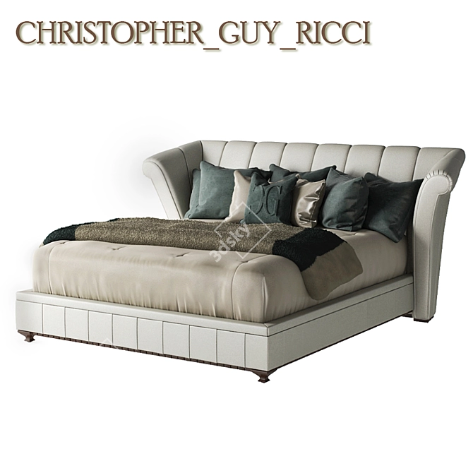 Christopher Guy RICCI Modern Mesh Table 3D model image 1