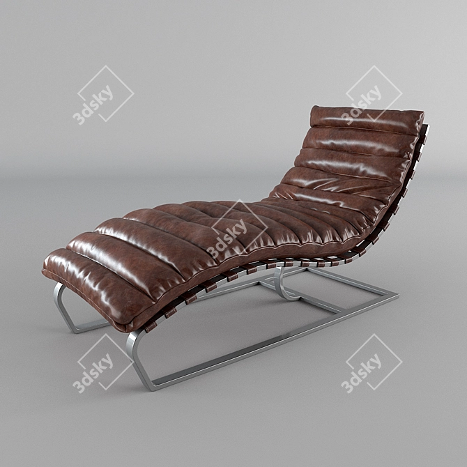 Modern and Comfy Oviedo Lounge Chair 3D model image 1