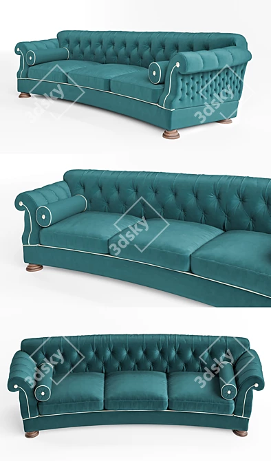 Modular Plasa Sofa by Kessada 3D model image 2