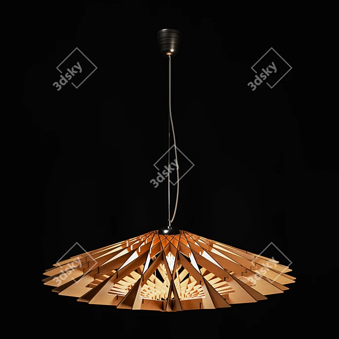 Impuls Star Suspension Lamp 3D model image 2