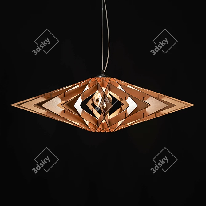 Impuls Star Suspension Lamp 3D model image 3