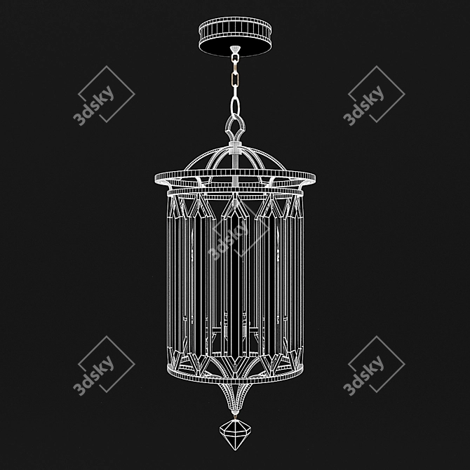 Elegant Westminster Fine Art Lamps 3D model image 2