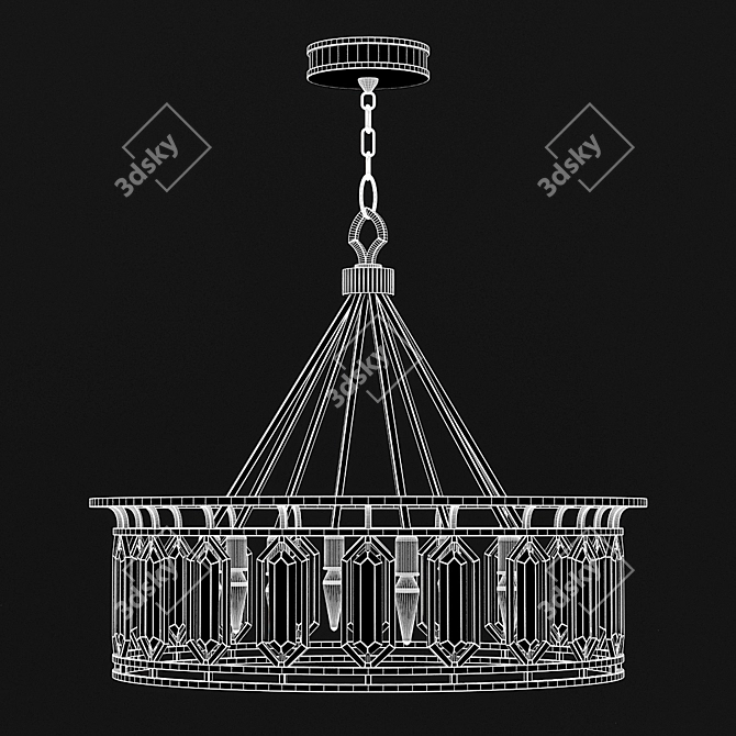 Elegant Fine Art Lamps: Westminster Beauty 3D model image 2
