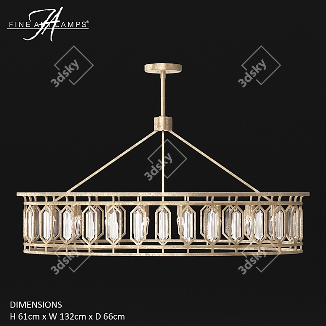 Elegance Illuminated: Fine Art Westminster 3D model image 1