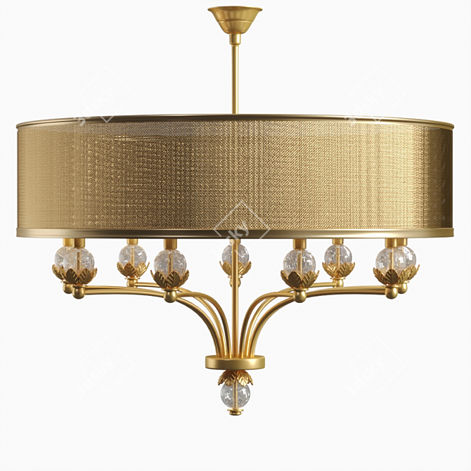 Stylish Chandelier Simone Granchi 3D model image 1