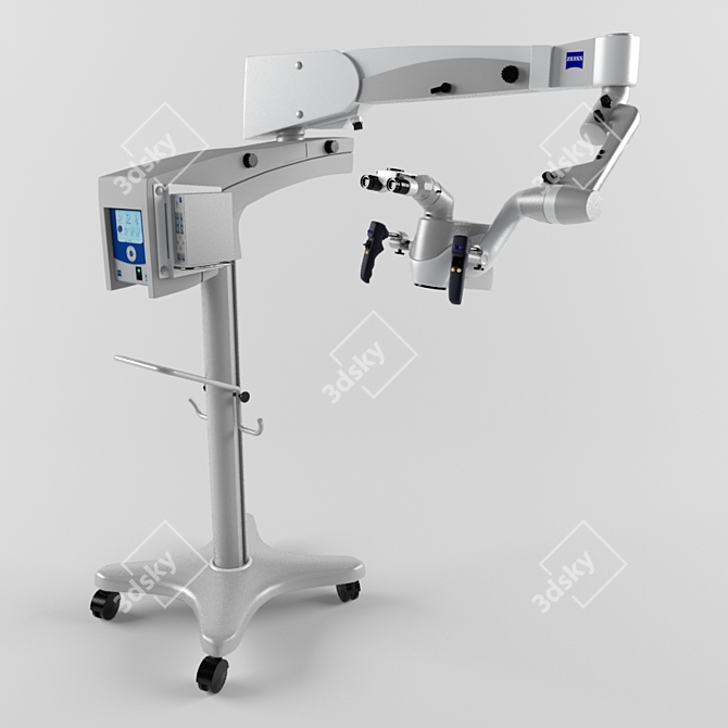 Zoom-In Motorized Dental Microscope 3D model image 1