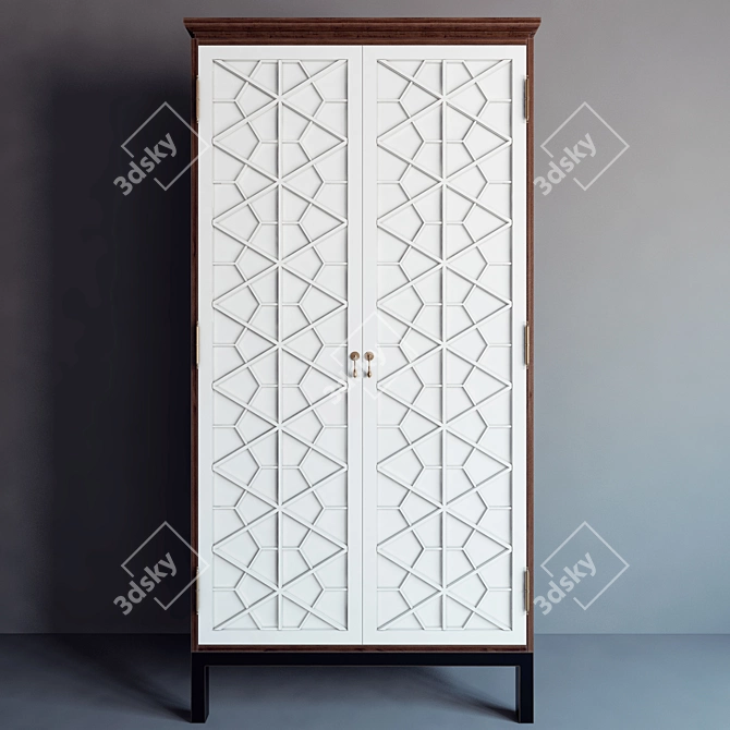 Custom Project Wardrobe 11 3D model image 1