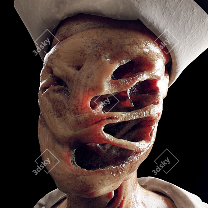 Ethereal Nurse of Silent Hill 3D model image 3