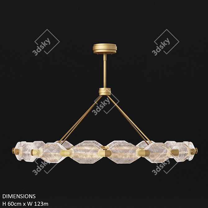 Allison Paladino Fine Art Lamps 3D model image 1