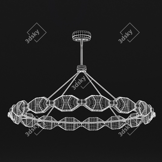 Allison Paladino Fine Art Lamps 3D model image 3