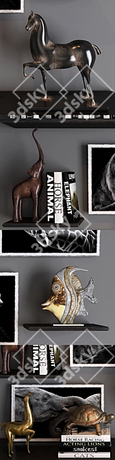 Exquisite Decor Set 23 3D model image 2