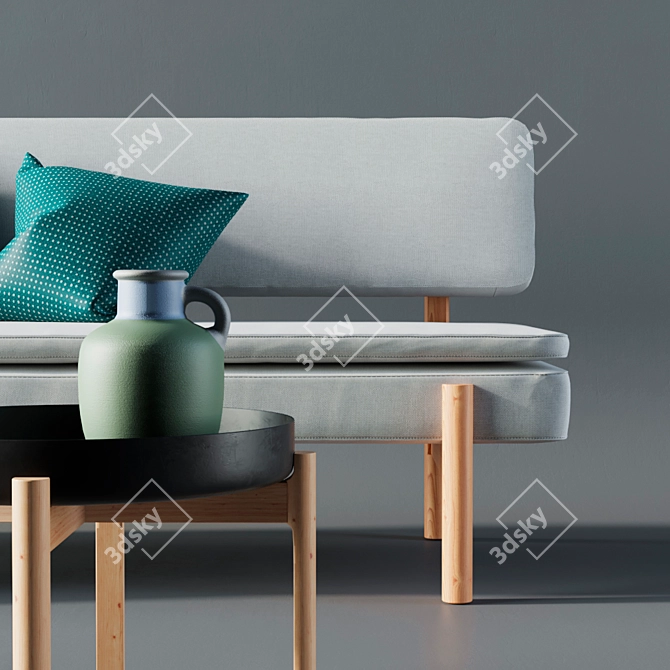 IKEA YPPERLIG Collection 3D model image 2