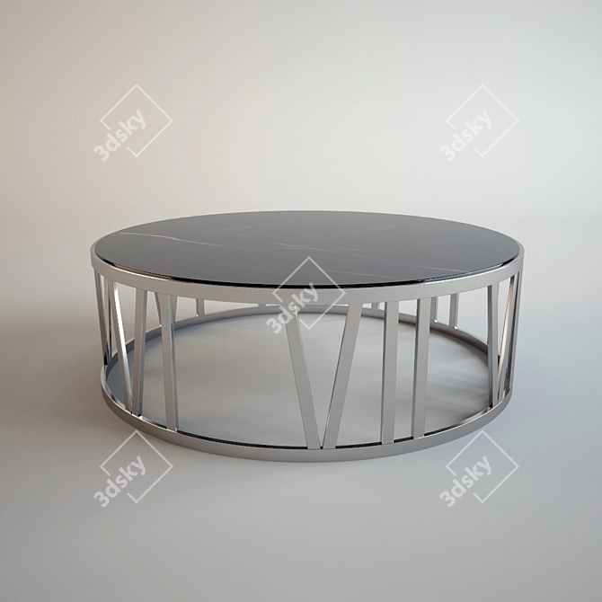 Roman Figures Coffee Table 3D model image 1