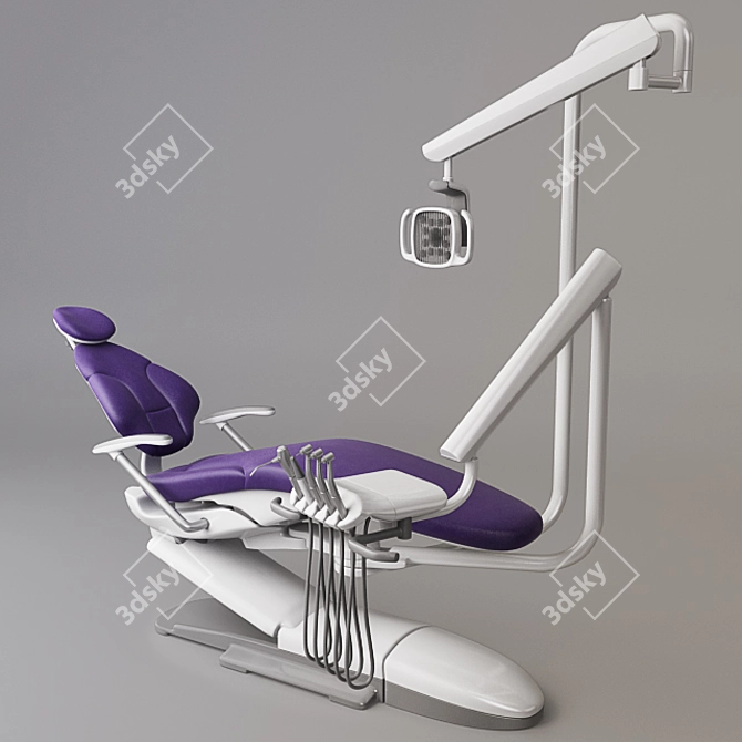 Luxury Dental Chair: A-dec 400 3D model image 1