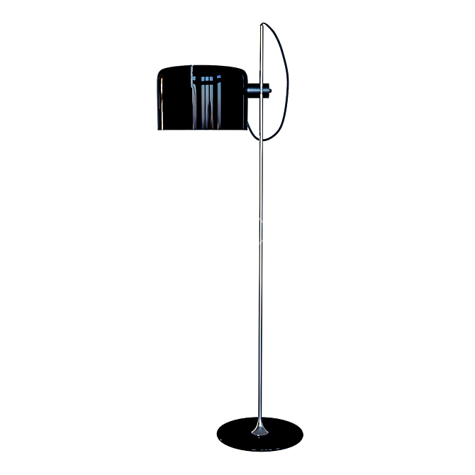 Modern Oluce Coupe Floor Lamp 3D model image 1