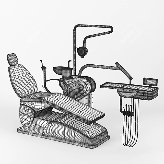 Advanced Dental Seat Equipment 3D model image 3