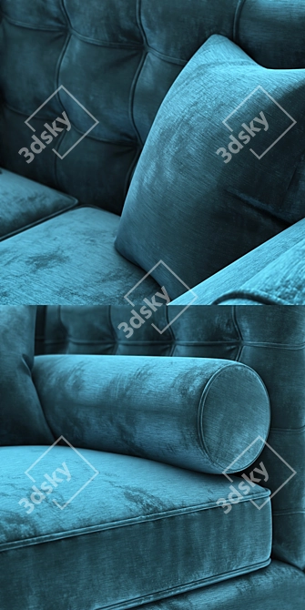  Modern Benito Sofa: Stylish and Comfortable 3D model image 2