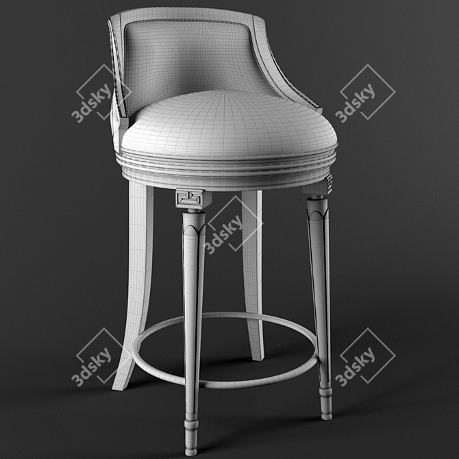 Luxurious Mediterranean Elegance: Angelo Cappellini 3D model image 3