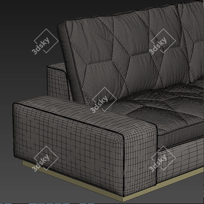 Ulivi Cesar Sofa 3D model image 3