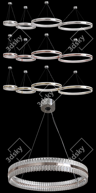 Baroncelli Saturno Pendant 3D model image 2