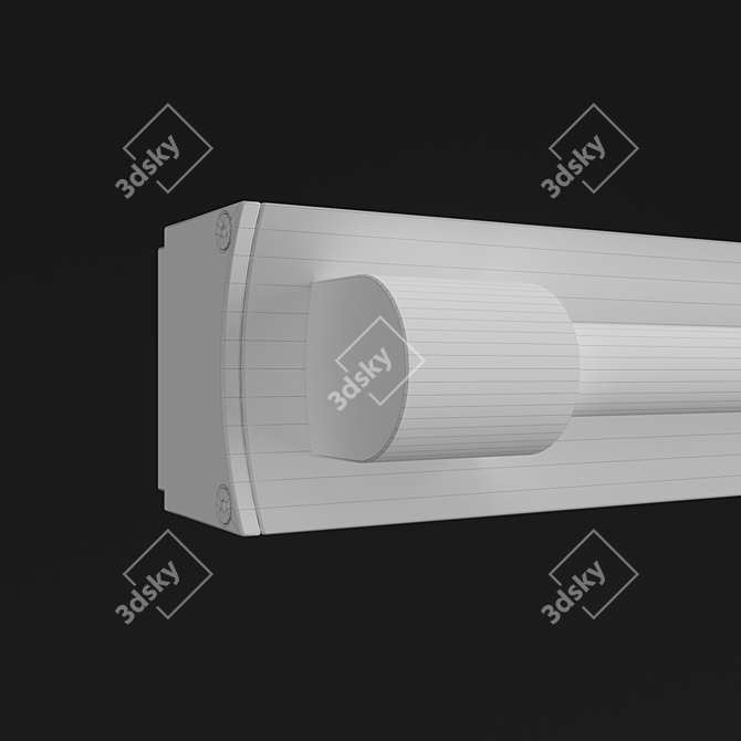 Delta Light LAY OUT 124: Sleek & Stylish Wall Sconce 3D model image 3