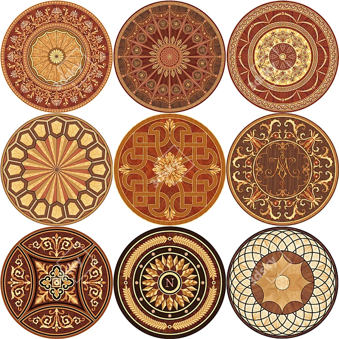 Parquet Da Vinci part 2
Artistic parquet with versatile design! 3D model image 2