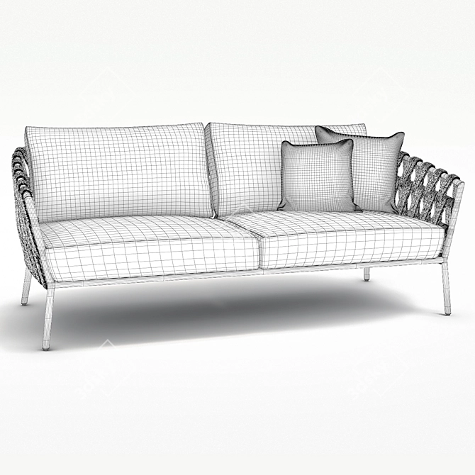 Vincent Sheppard Leo Sofa: Stylish Design, Premium Quality 3D model image 3