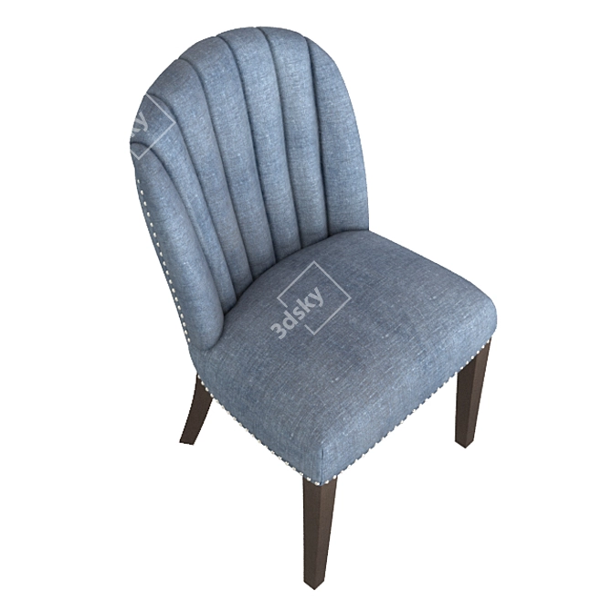 Fresno Essential Chair 3D model image 3