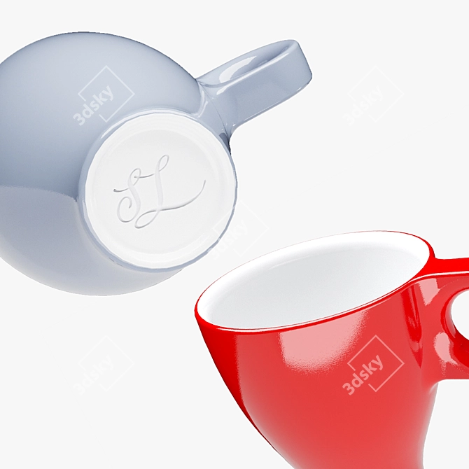 Simon Levelt Tableware Set 3D model image 2