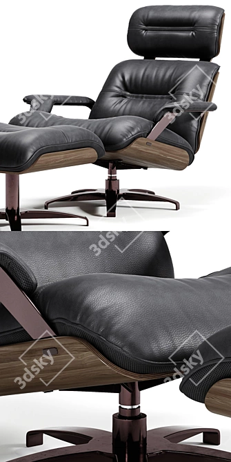 Title: Roche Bobois ATHEA Armchair 3D model image 2