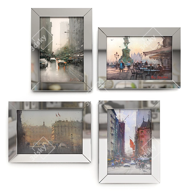 Joseph Branco's Picture Frame Set  3D model image 1