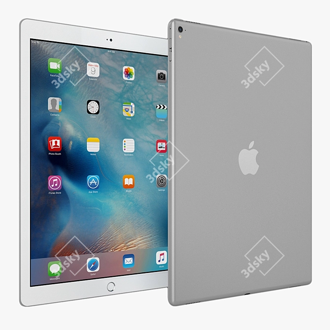 Ultimate Apple iPad Pro 12.9"- The Perfect Multimedia Companion 3D model image 2