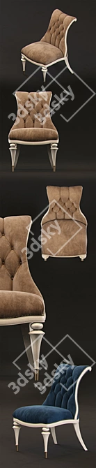 Carleton Chair: Elegant and Versatile 3D model image 2