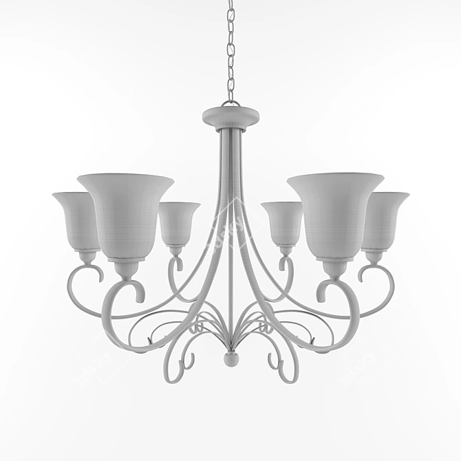 Sea Gull "Del Plato" Chandelier Collection 3D model image 3