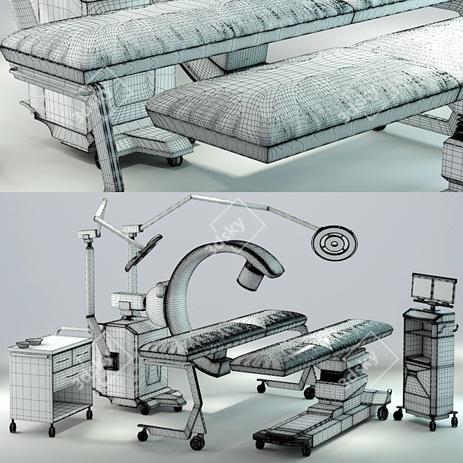 Advanced Operating Technology by Biodex 3D model image 2