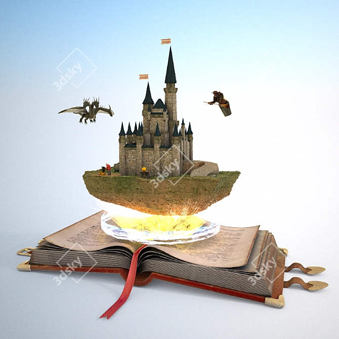 Fairytale Mashup: Enchanting Character Collection 3D model image 1