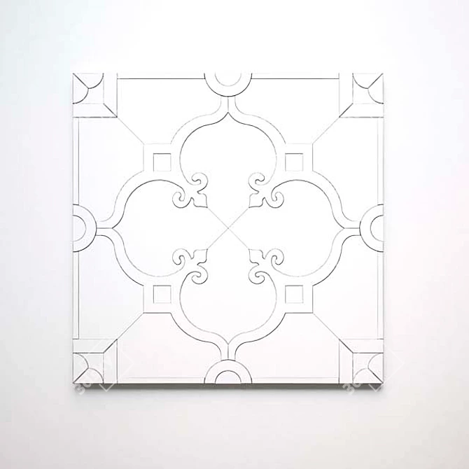 Classic Progènie Parquet: Model Aaron 3D model image 3