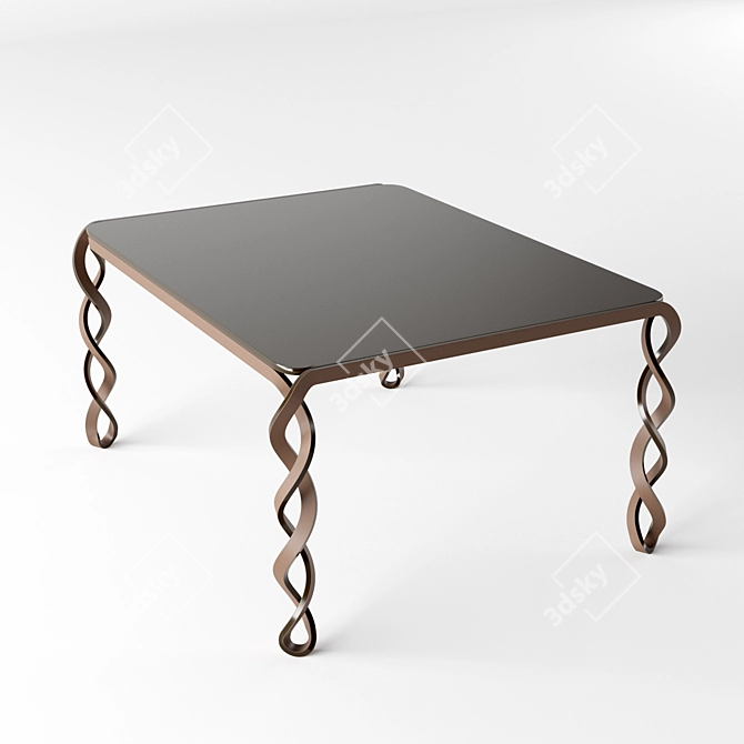 Modern Minimalist Coffee Table 3D model image 1