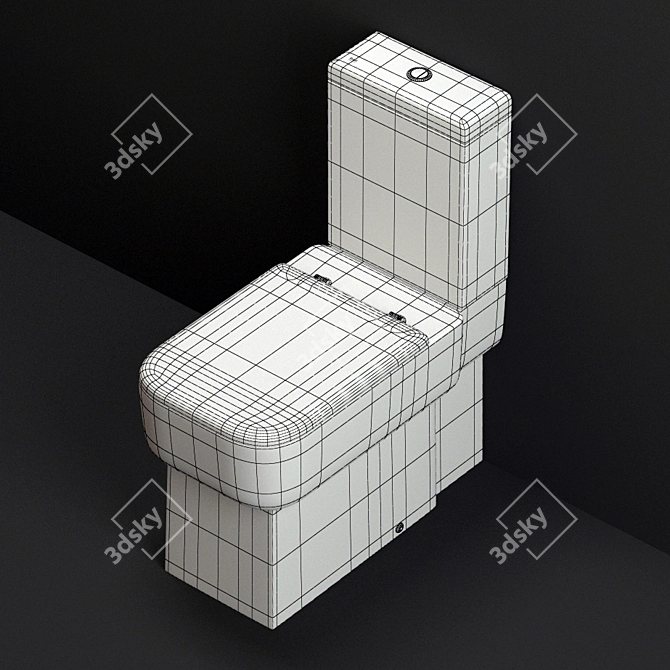 Metropolitan Collection 620x337 Toilet 3D model image 3