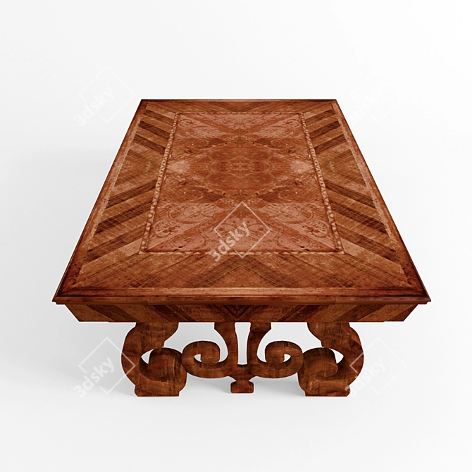 Artistic BROTTO Table: VA 1072R 3D model image 2