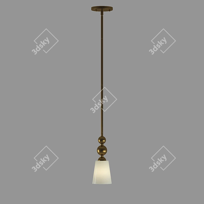 Hinkley Zelda Pendant Light 3D model image 2