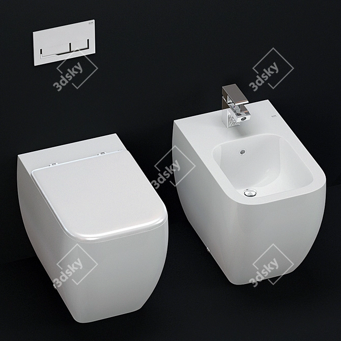 Sleek and Convenient RAC Metropolitan 3D model image 1
